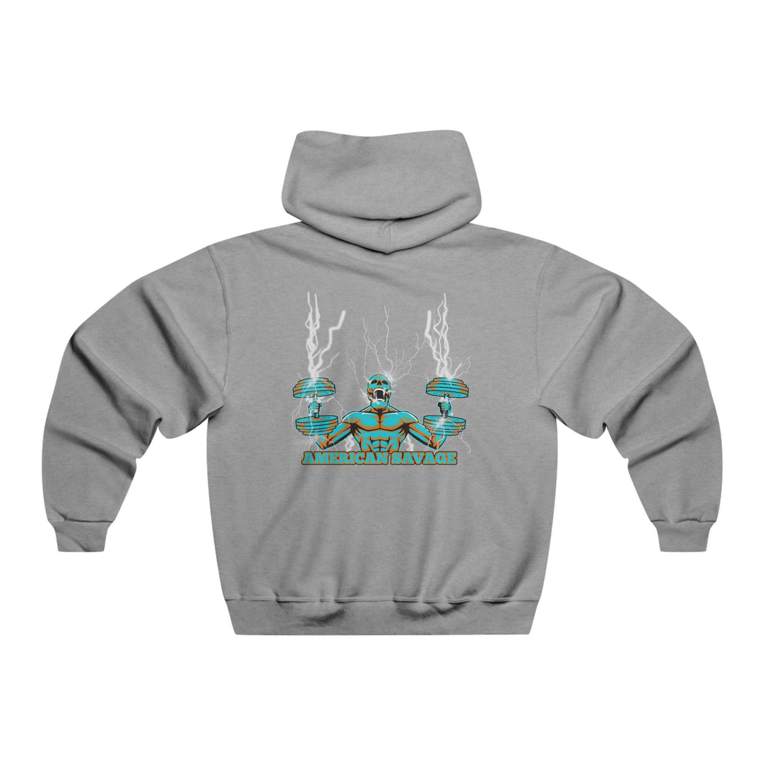 RIDE THE LIGHTNING MIAMI AQUA ORANGE /AMERICAN SAVAGE ZIP UP