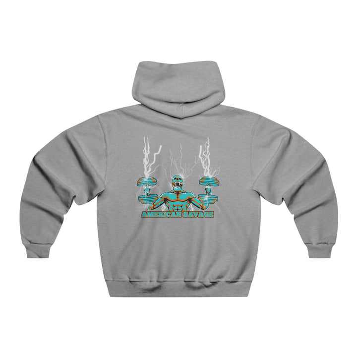 RIDE THE LIGHTNING MIAMI AQUA ORANGE /AMERICAN SAVAGE ZIP UP