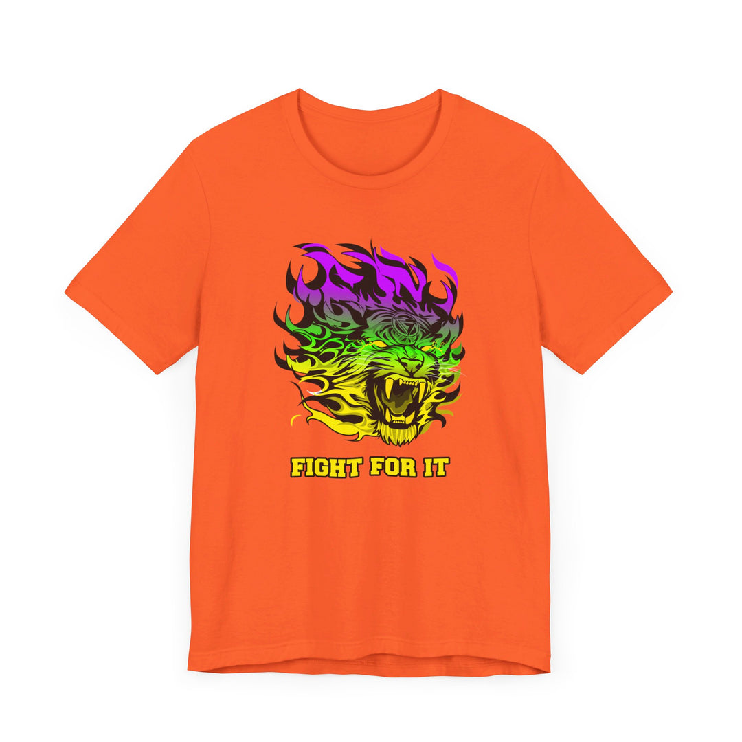 TIGER FLAME YELLOW GREEN PURPLE /FIGHT FOR IT