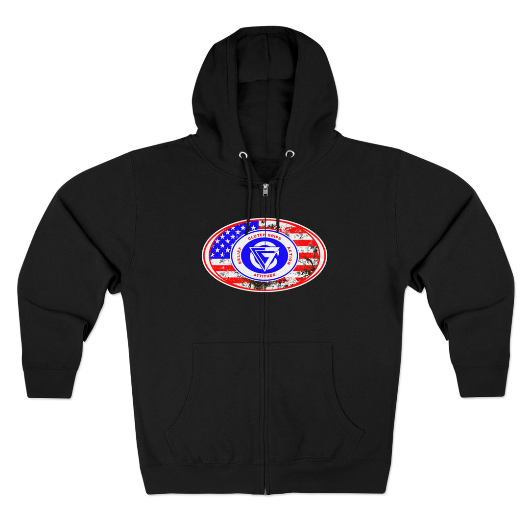 CG ANGRY DG USA BULLET PROOF /LIFT OR DIE ZIP UP