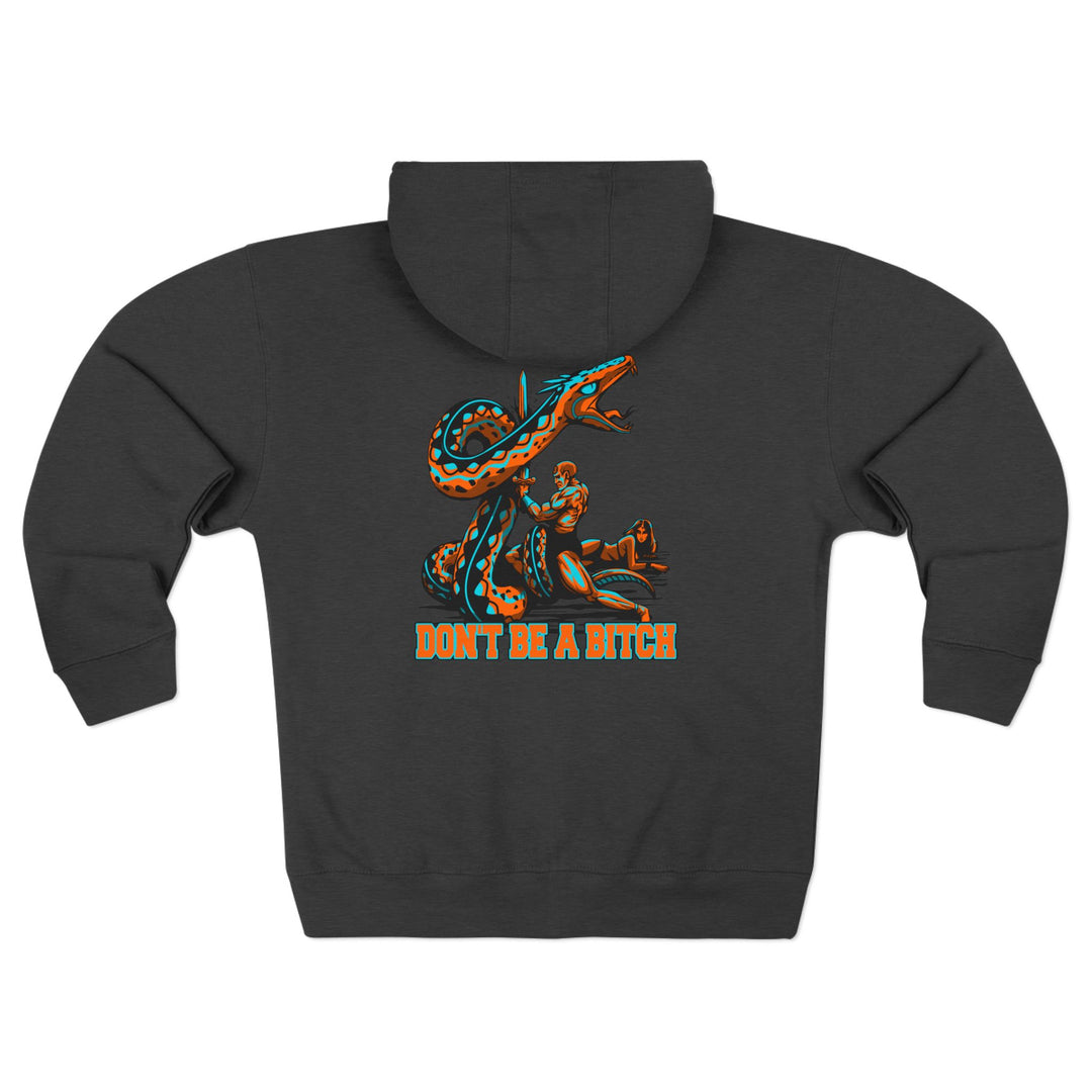 CG SERPENT SLAYER MIAMI COLORS /DONT BE A BITCH ZIP UP