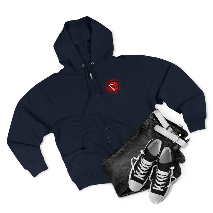 SAMURAI-MAC MASKRED BLACK/CLUTCHGRIPS ZIP UP