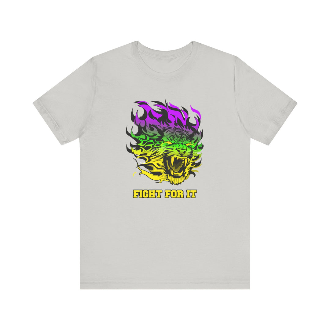 TIGER FLAME YELLOW GREEN PURPLE /FIGHT FOR IT