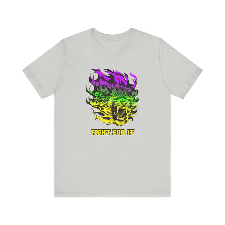 TIGER FLAME YELLOW GREEN PURPLE /FIGHT FOR IT