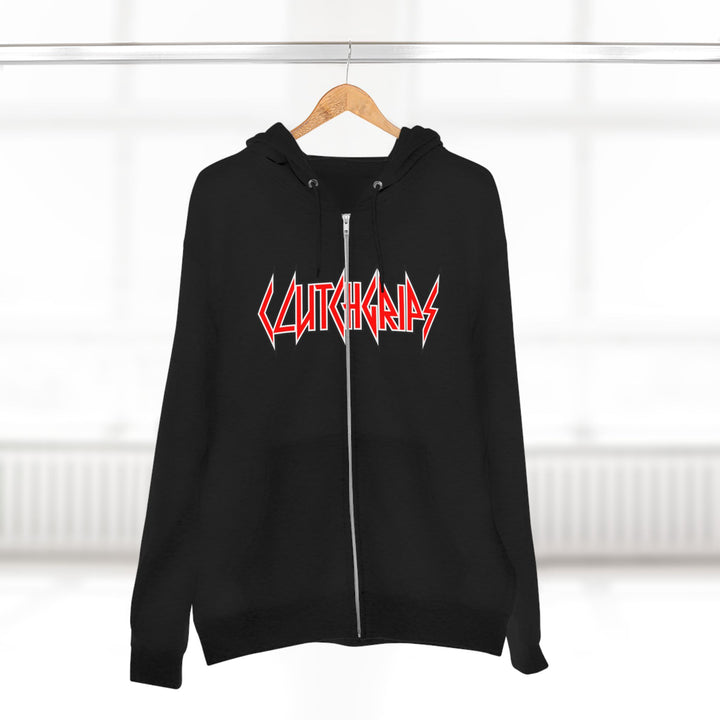 CG  NAVY SEAL TRIBUTE  RIP RED BLACK /AMERICAN BADASS ZIP UP