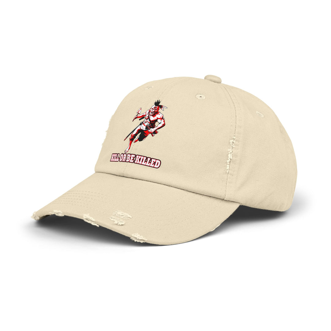 MAC BRAVE RED WHIITE/KILL OR BE KILLED CAP