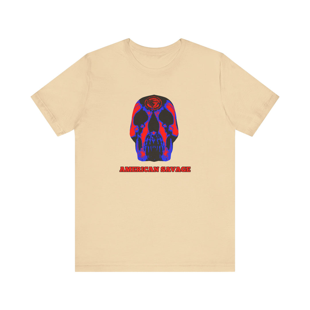 SKULLATOR RED BLUE /AMERICAN SAVAGE