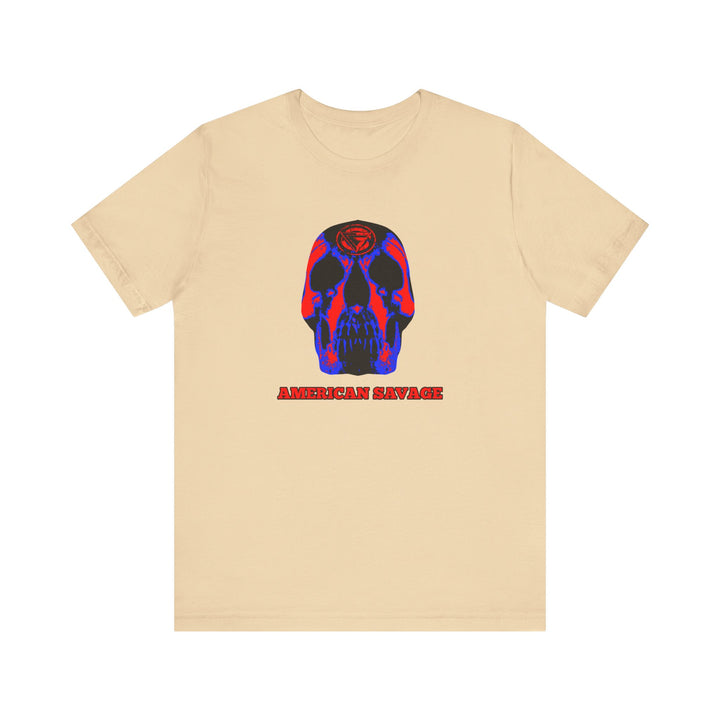 SKULLATOR RED BLUE /AMERICAN SAVAGE