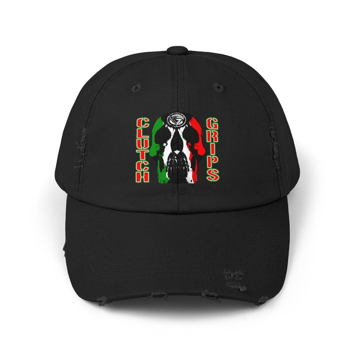 CG SKULL RED WHITE GREEN CAP