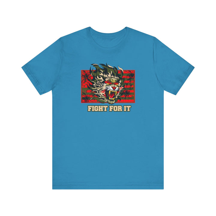 TIGER FLAME RED GREEN /FIGHT FOR IT