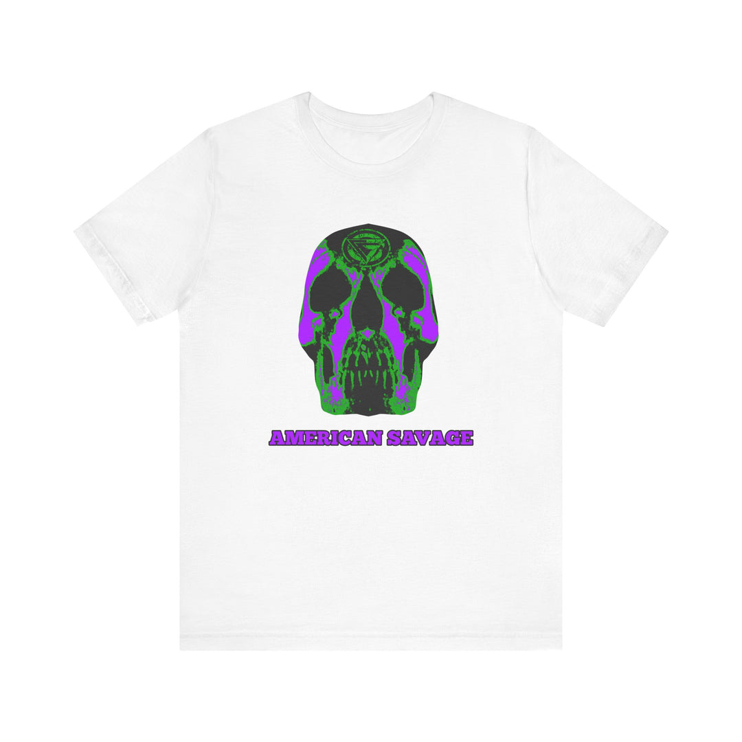 SKULLATOR PURPLE GREEN  /AMERICAN SAVAGE