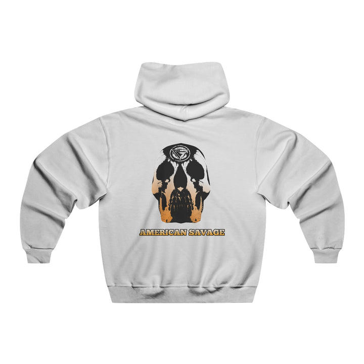 SKULLATOR- ORANGE WHITE FADE/AMERICAN SAVAGE