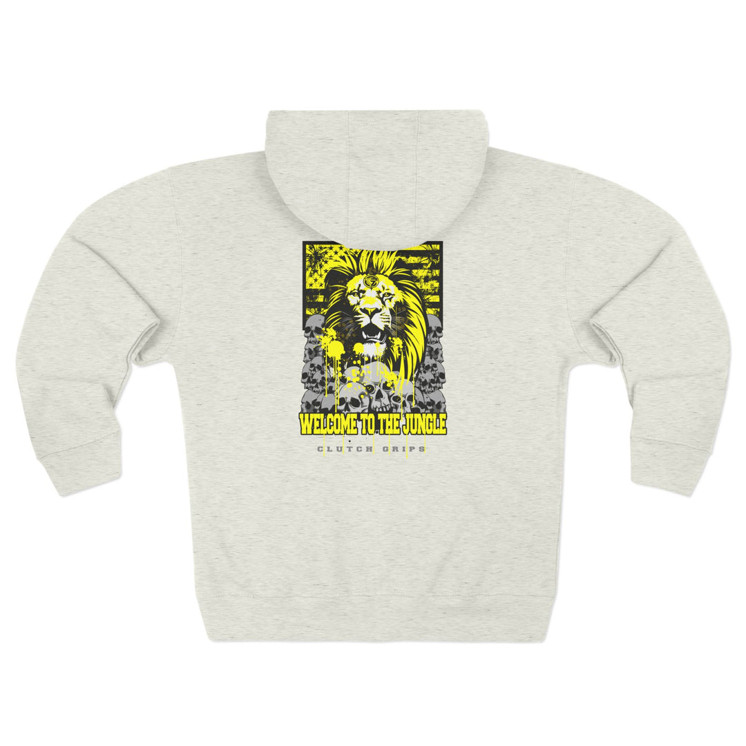 LIONHEART YELLOW BLACK /WELCOME TO THE JUNGLE ZIP UP