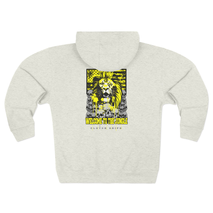 LIONHEART YELLOW BLACK /WELCOME TO THE JUNGLE ZIP UP