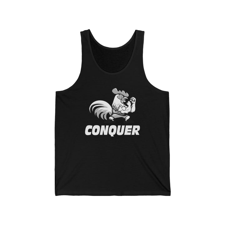 CG ANGRY ROOSTER BLACK WHITE /CONQUER