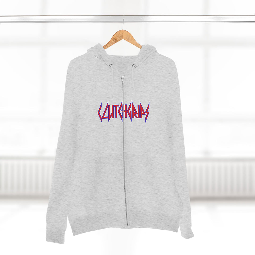 CG MAC JUMP RED WHITE BLUE /THINK DO BECOME ZIP UP