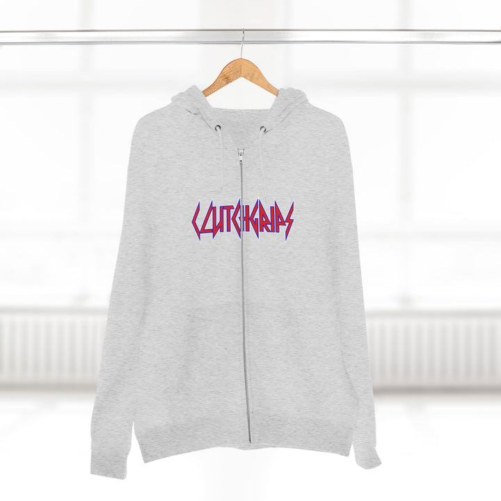 CG MAC JUMP RED WHITE BLUE /THINK DO BECOME ZIP UP