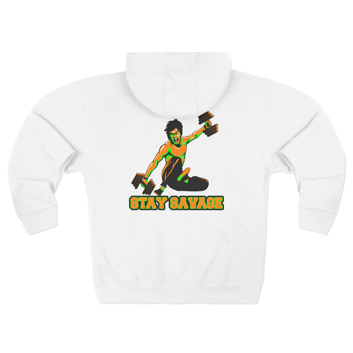 CG LIFT KICK ORANGE GREEN FADE/STAY SAVAGE ZIP UP