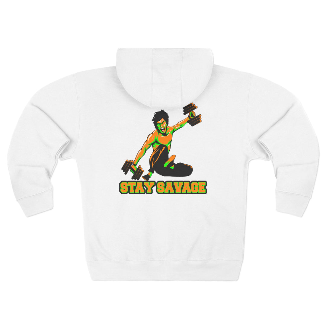CG LIFT KICK ORANGE GREEN FADE/STAY SAVAGE ZIP UP
