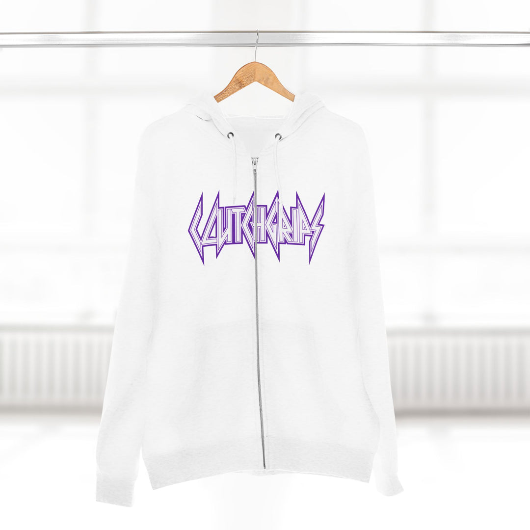 CG MAC MOTIVATOR PURPLE WHITE  /LIFT OR DIE  (TIK TOK) STORE ZIP UP