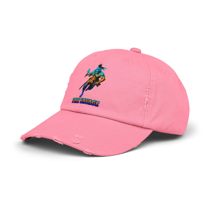 MAC BRAVE BLUE ORANGE AQUA /STAY SAVAGE CAP