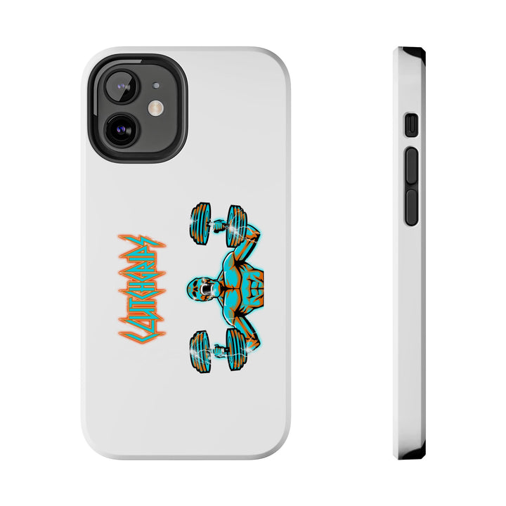 RIDE THE LIGHTNING MIAMI COLORS AQUA ORANGE PHONE CASE/CLUTCHGRIPS