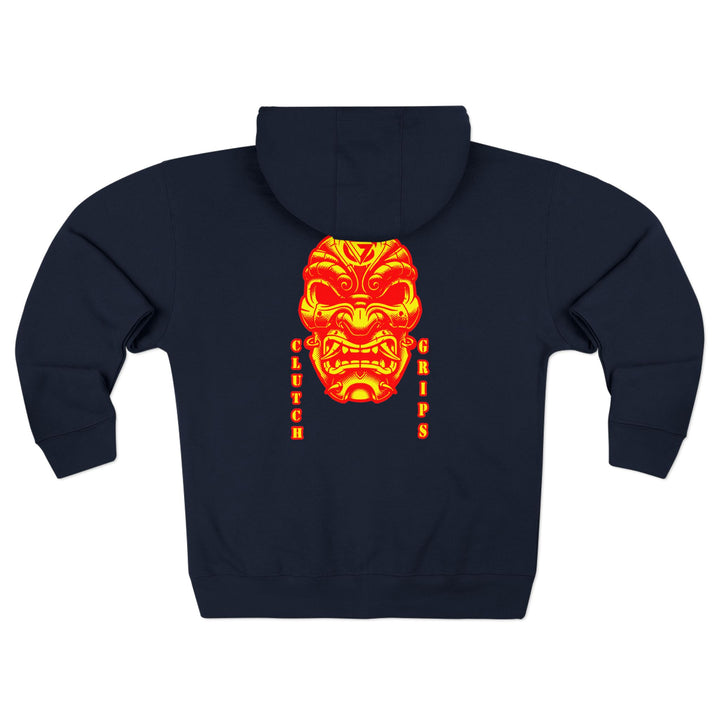 CG SAMURAI MASK RED GOLD /FORGED IN FIRE ZIP UP