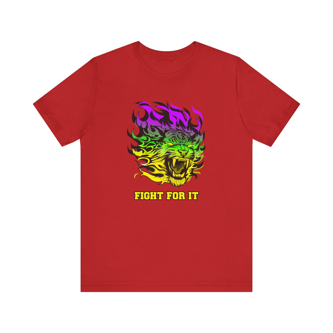 TIGER FLAME YELLOW GREEN PURPLE /FIGHT FOR IT