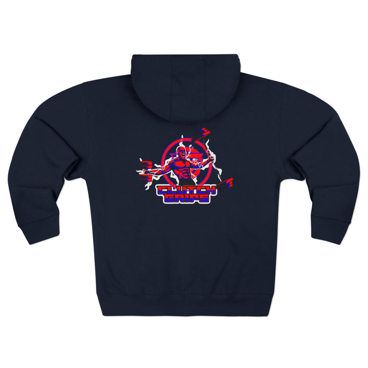 CG SPARTAN LIFT RED BLUE/CLUTCH GRIPS ZIP UP