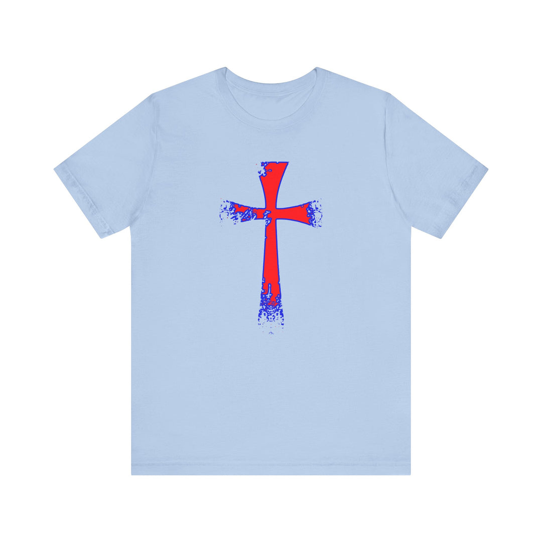 CG CRUSADER FAITH SHIRT RED BLUE