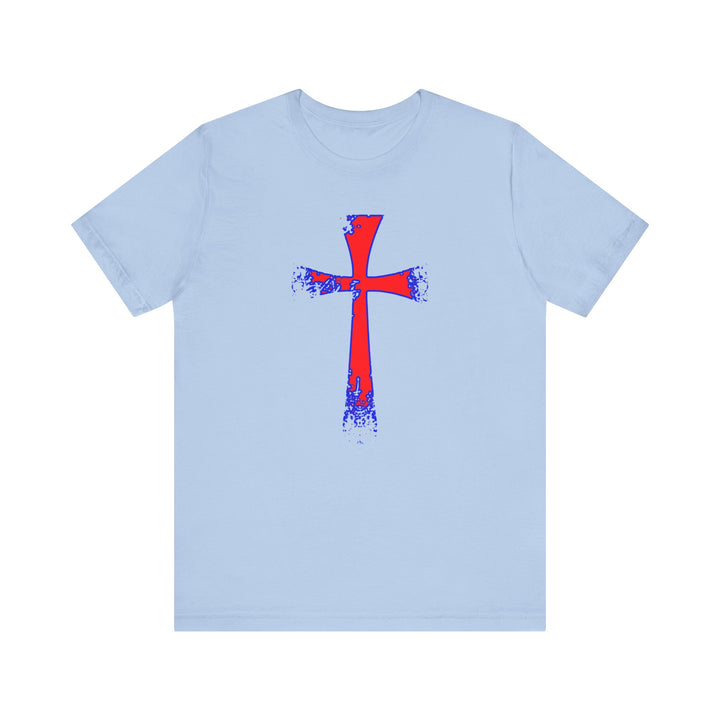 CG CRUSADER FAITH SHIRT RED BLUE