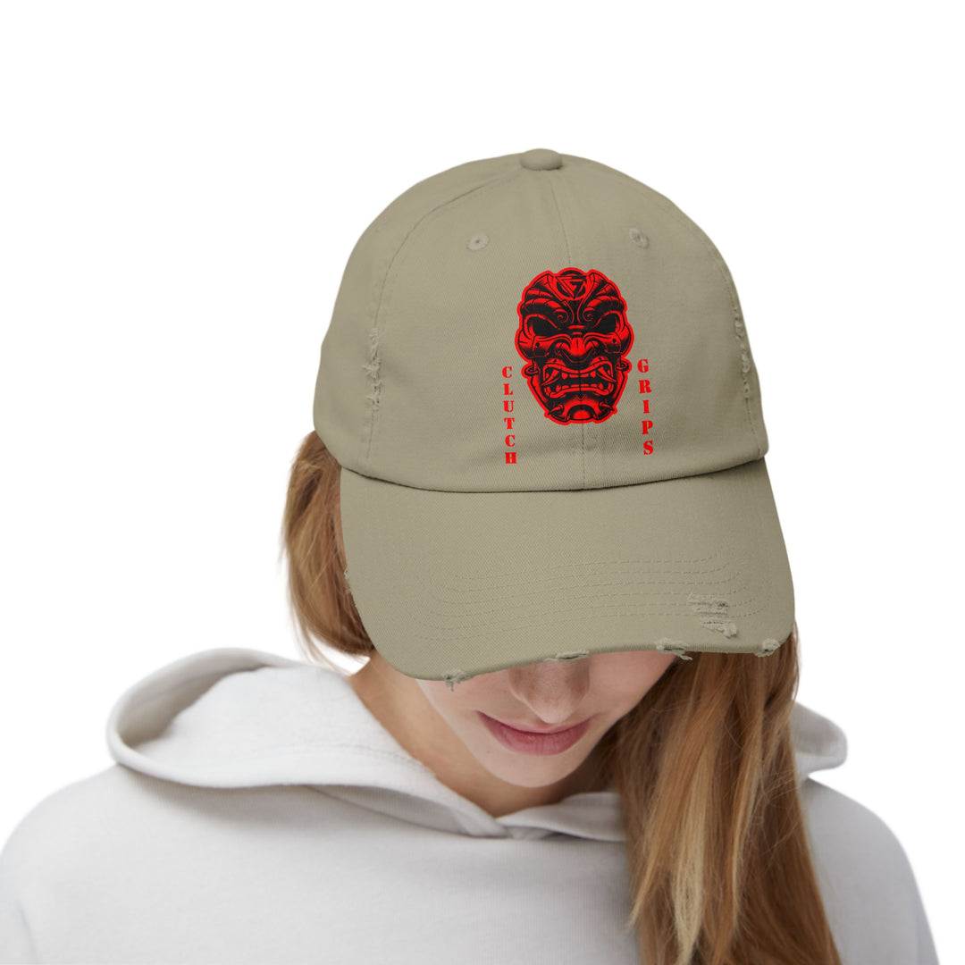 CG SAMURAI MASK RED CAP