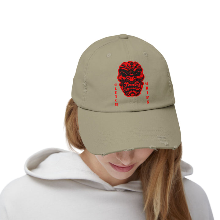 CG SAMURAI MASK RED CAP