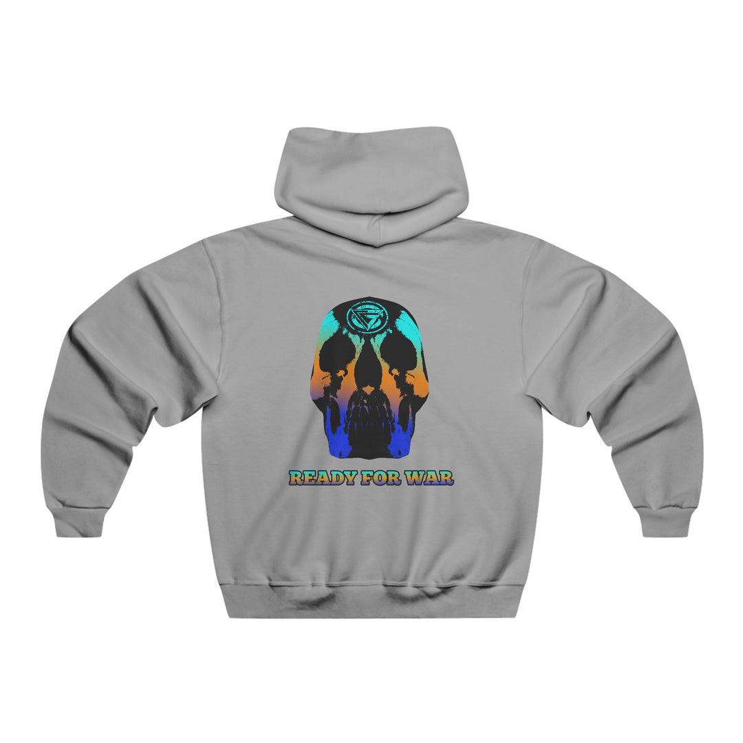 SKULLATOR-BLUE ORANGE AQUA FADE/READY FOR WAR
