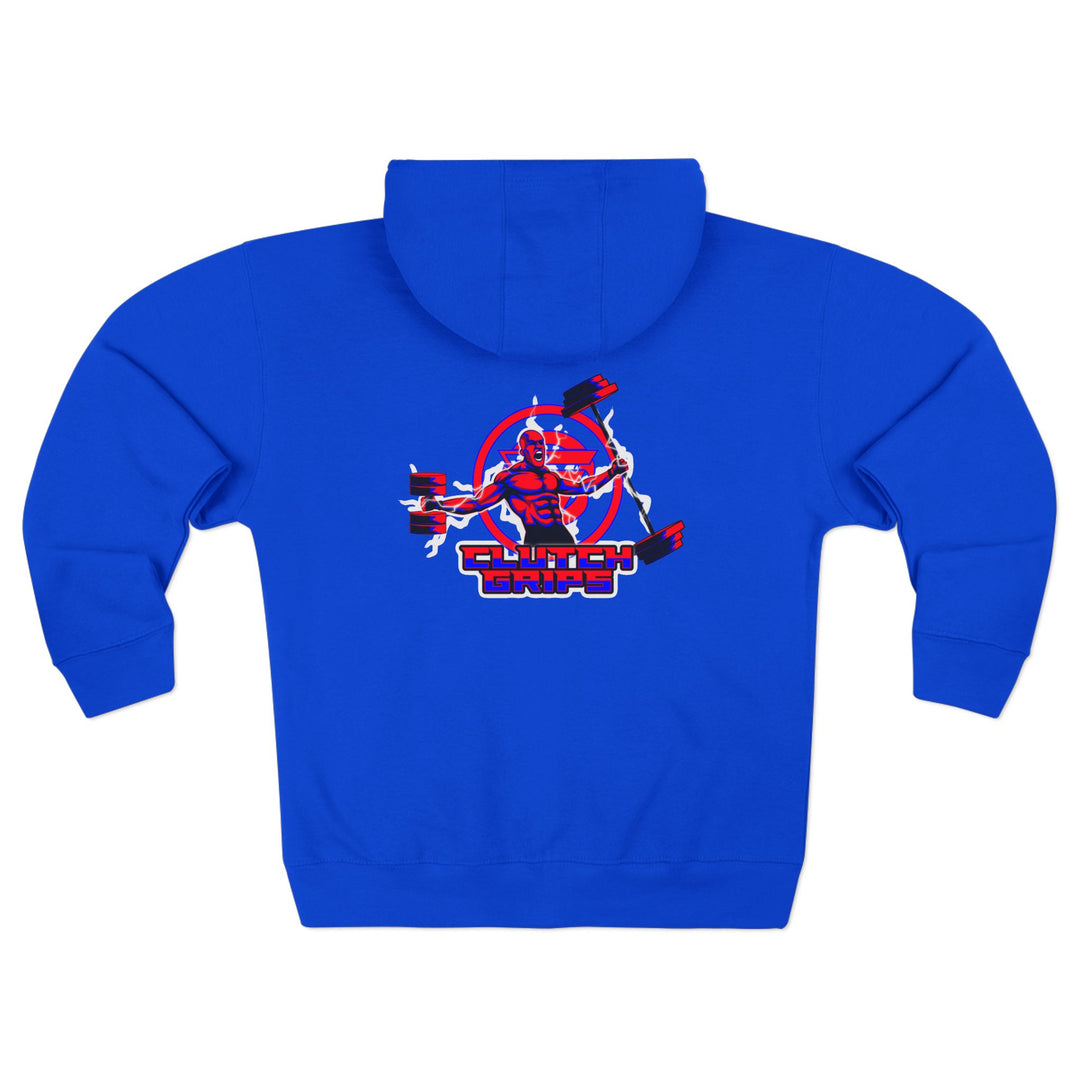 CG SPARTAN LIFT RED BLUE/CLUTCH GRIPS ZIP UP