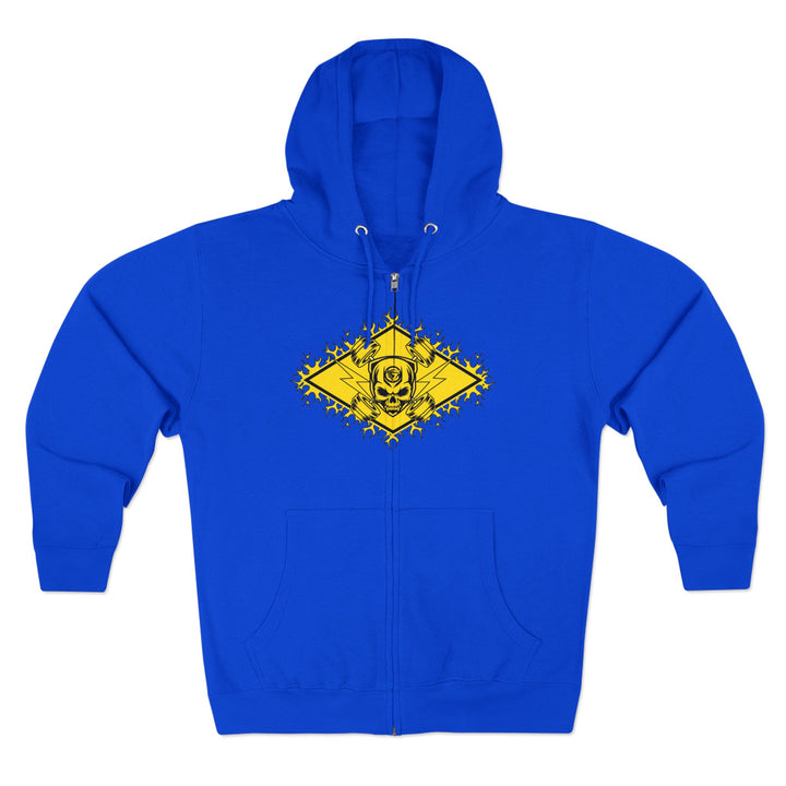 SPARTAN LIFT YELLOW BLACK/READY FOR WAR ZIP UP