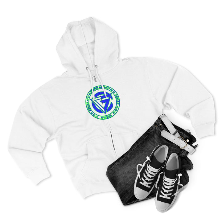 CG SKULLATOR BLUE GREEN /CLUTCHGRIPS ZIP UP