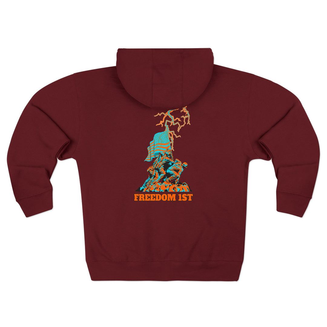 CG  AMERICAN WARRIORS MIAMI COLORS  /FREEDOM 1ST ZIP UP