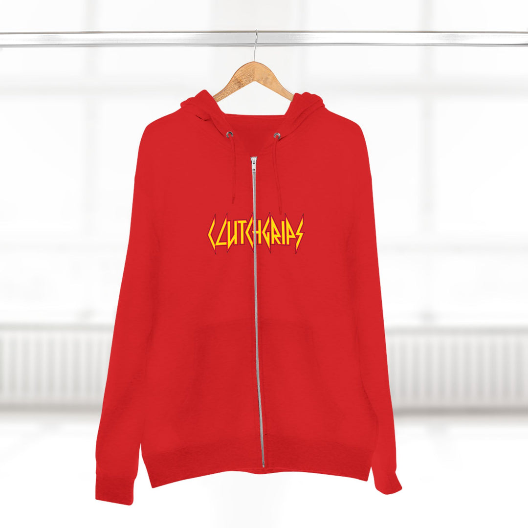 CG DBL SKULL BELL RED GOLD/STAY SAVAGE ZIP UP