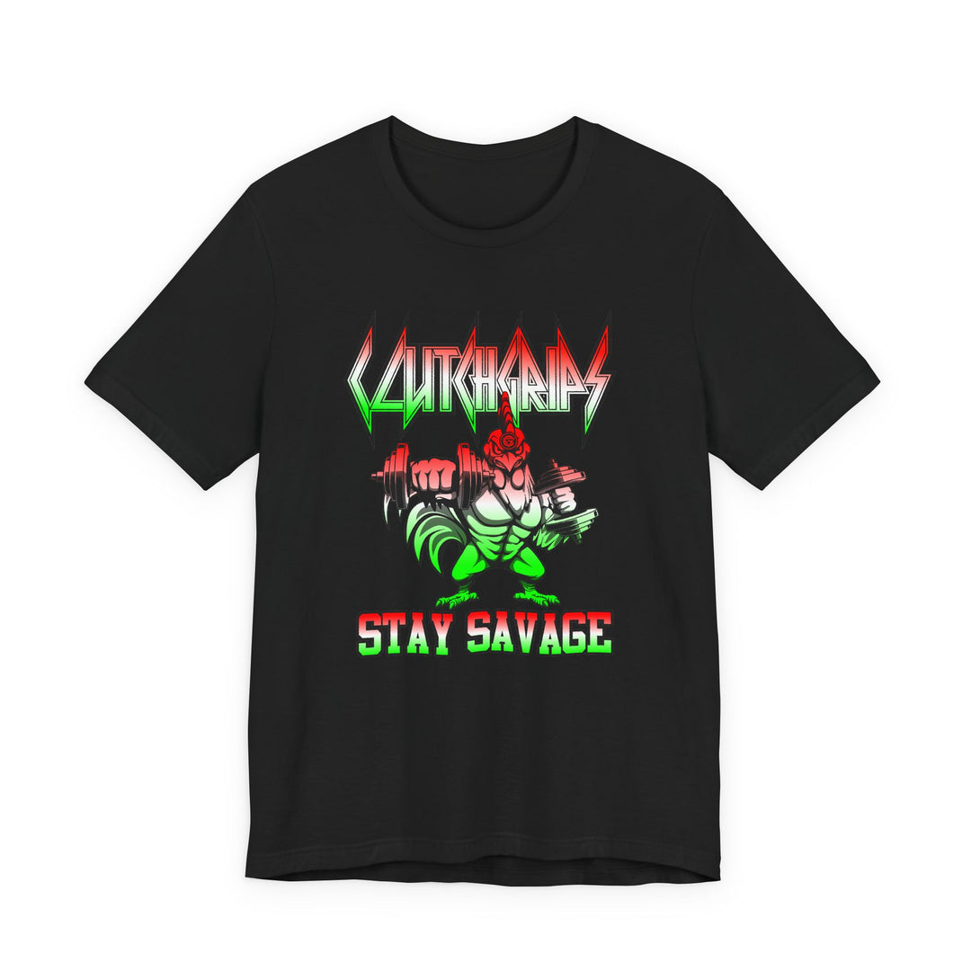 CG MAC ROOSTER RED WHITE GREEN FADE /STAY SAVAGE