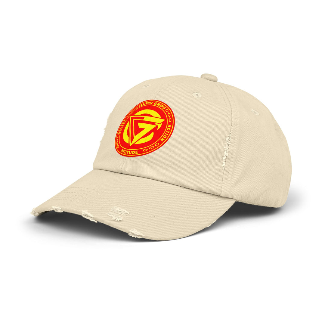 CG ORANGE RED LOGO CAP