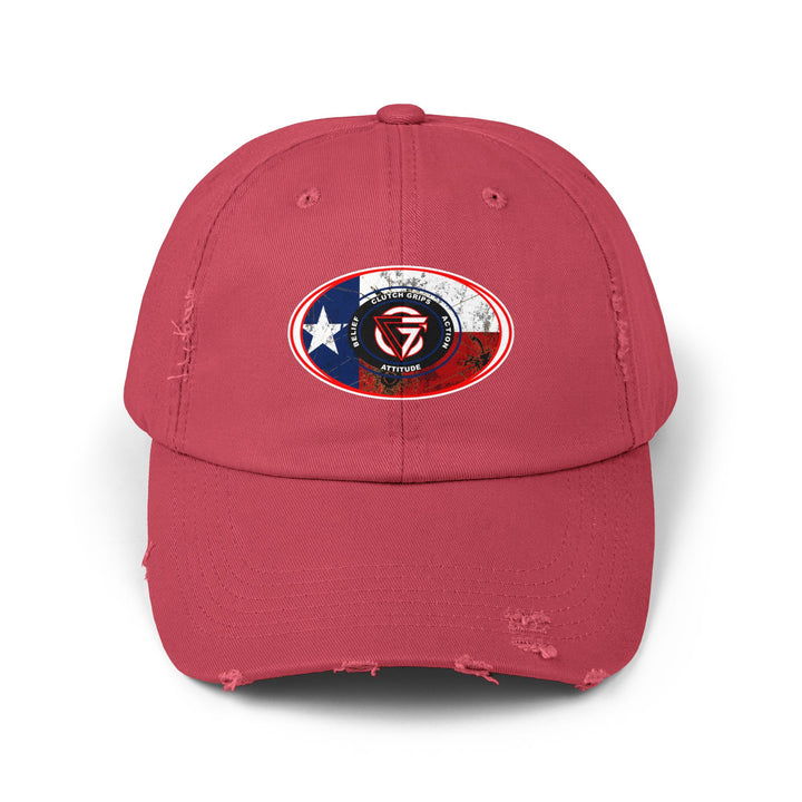 CG TEXAS FLAG LONE STAR OVAL CAP
