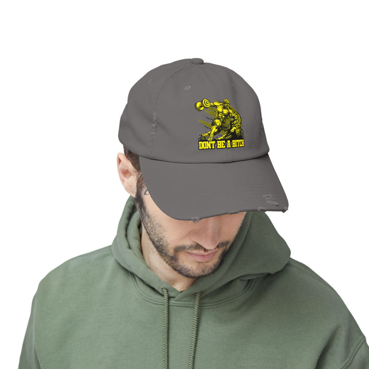 COLISEUM MAC VS LION YELLOW BLACK /DONT BE A BITCH CAP