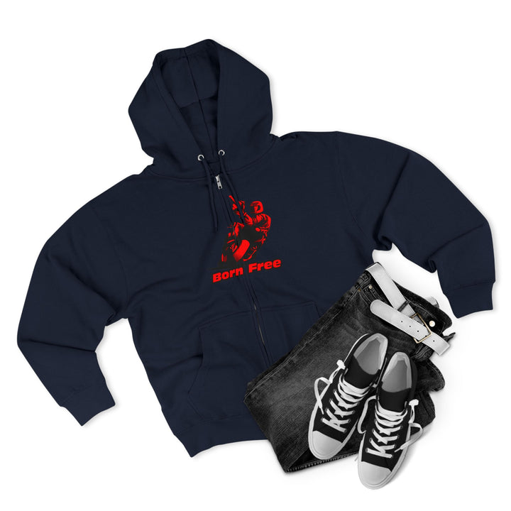 CG EZ RIDER  RED BLACK/AMERICAN SAVAGE ZIP UP
