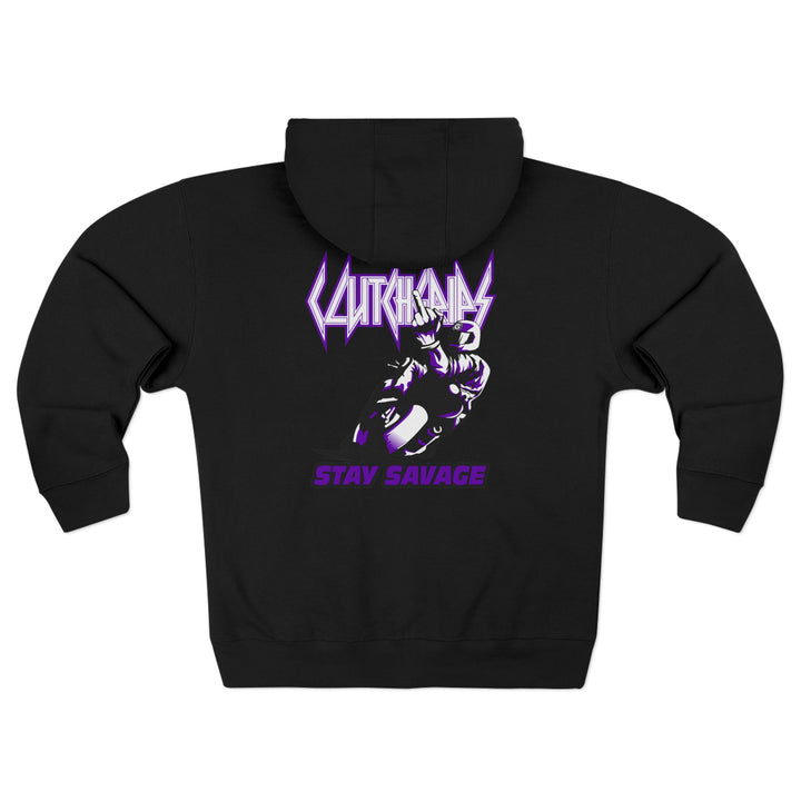 CG EZ RIDER PRUPLE WHITE /STAY SAVAGE ZIP UP