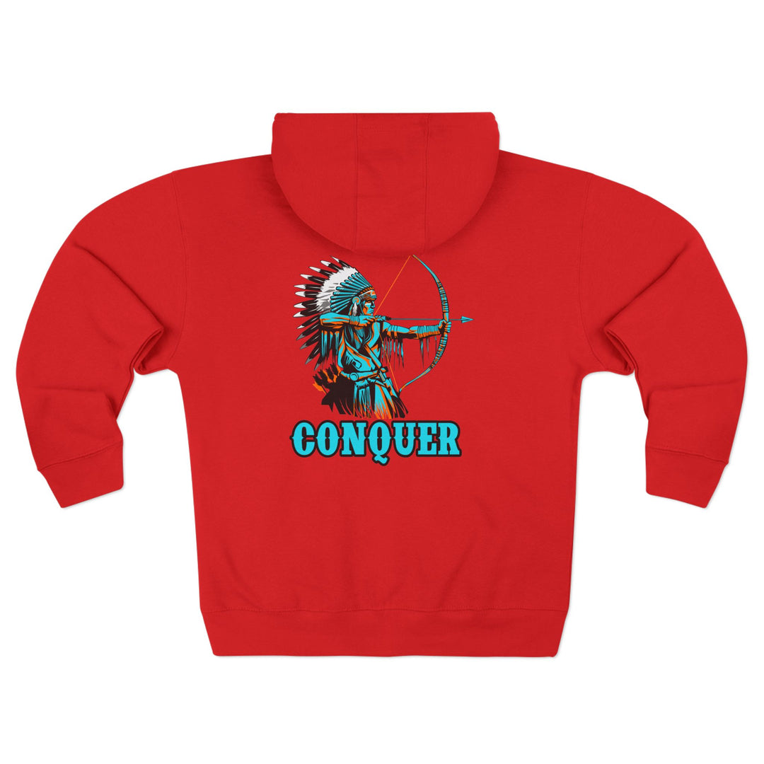 CG BIG MAC CHIEF AQUA ORANGE/CONQUER ZIP UP