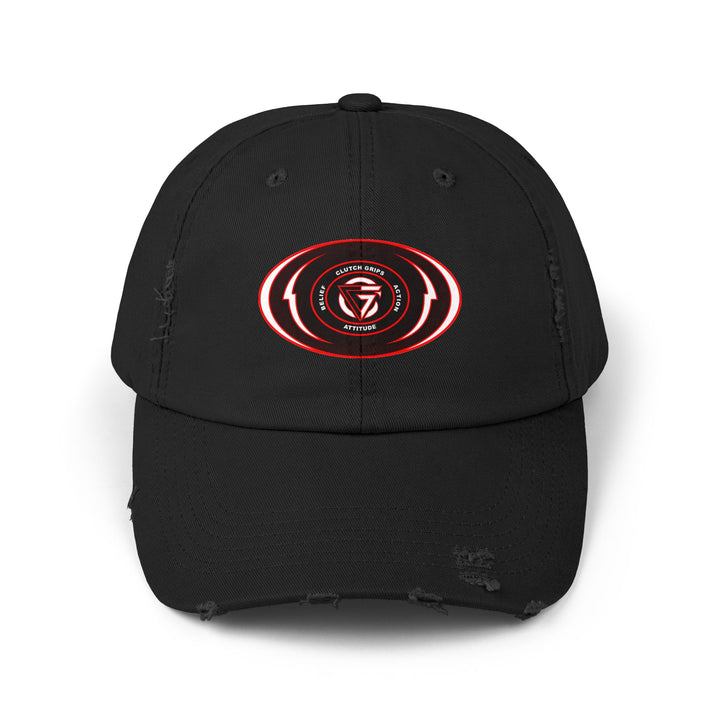 CG OVAL LOGO RED WHITE LIGHTNING ARCHES CAP