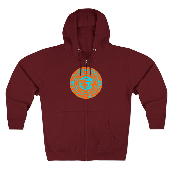 CG COLISEUM MAC VS LION MIAMI COLORS /DOMINATE ZIP UP