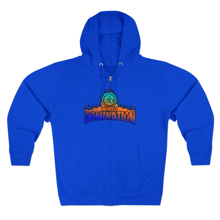 CG LIFT KICK BLUE ORANGE AQUA FADE/KILL OR BE KILLED ZIP UP