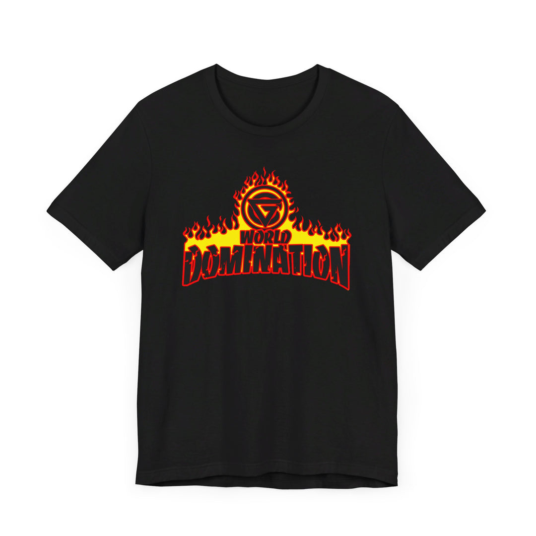 CG RED BLACK YELLOW WORLD DOMINATION